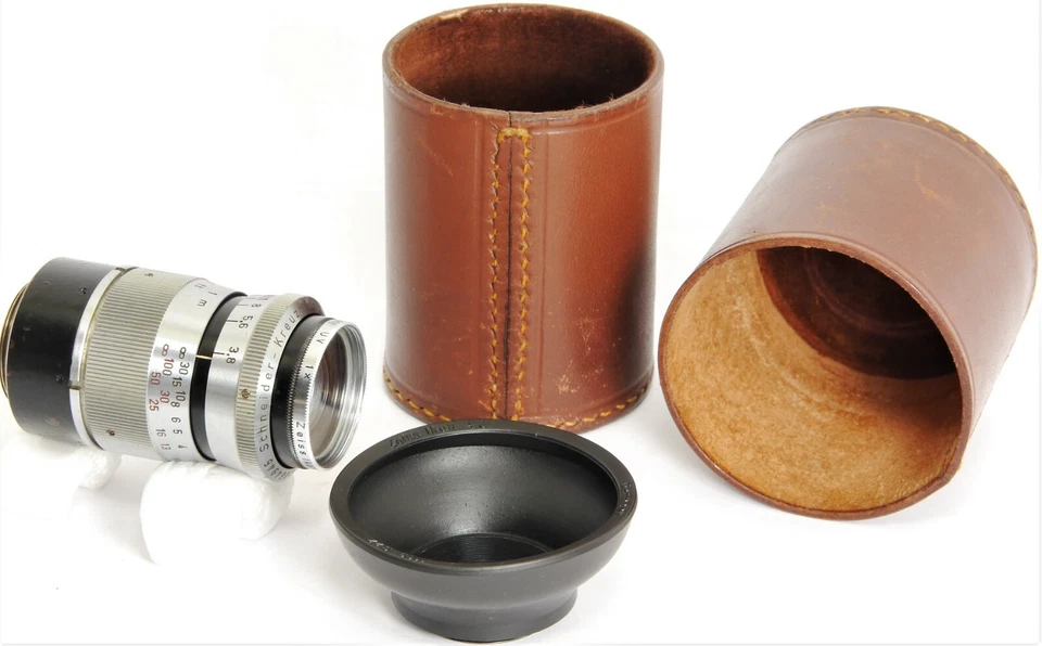 SCHNEIDER-KREUZNACH Tele-XENAR 1:3.8/75mm Lens in C-Mount BOLEX Movie Camera - Image 2 of 4