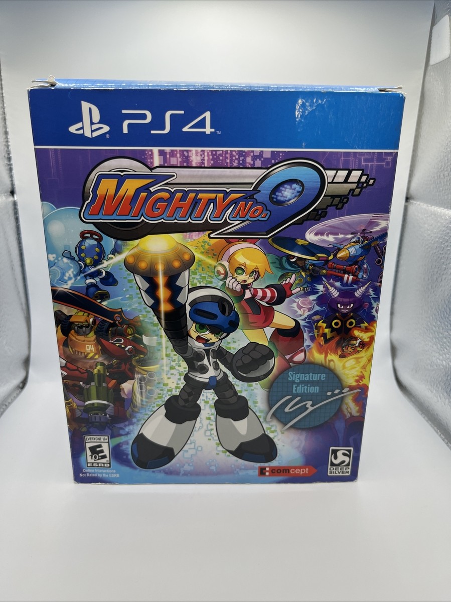 Mighty No. 9: Signature Edition Sony PlayStation PS4- Box - Fig
