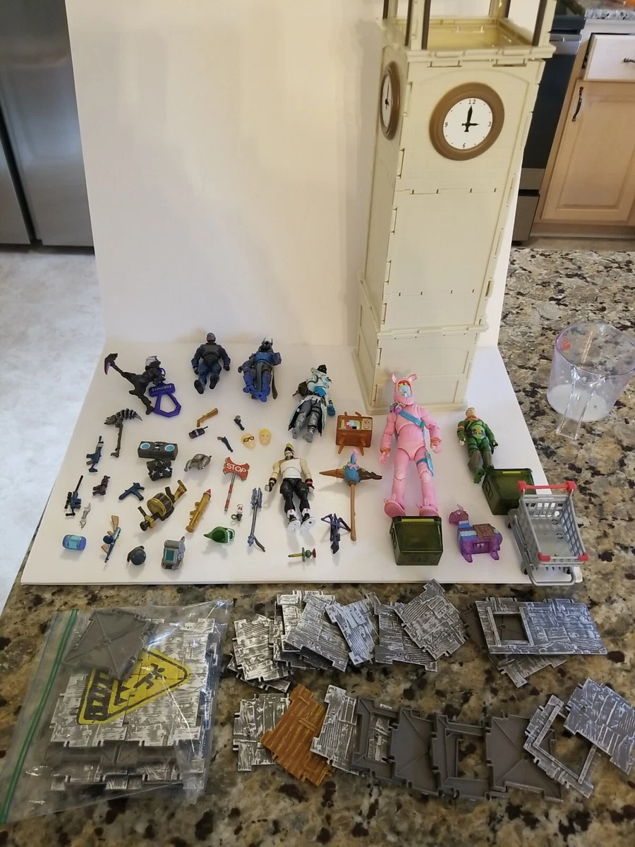 Fortnite Clock Tower Set Figure Exclusive Jumbo Loot Pinata Lot | eBay