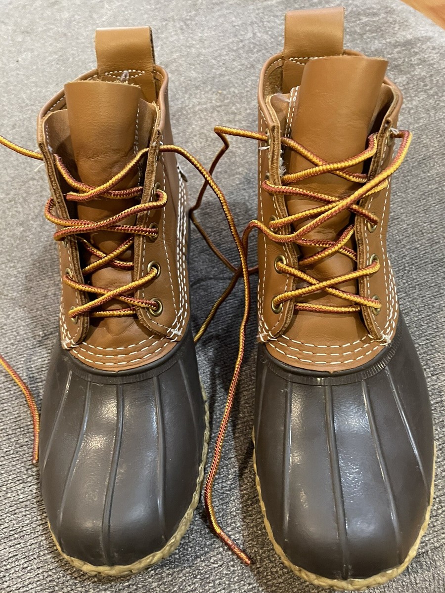 L.L.Bean Duck Bean Boots US Size 7 M, 6”Height Waterproof  display picture 1