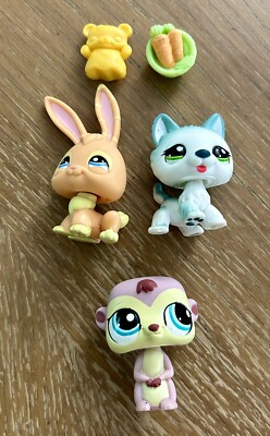 Littlest Pet Shop - Lots De Petshop 1585, 1586, 70 Et 69 - Occasion