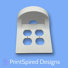 Apple HomePod mini 2-Gang Duplex Outlet Shelf