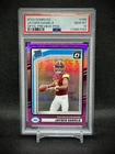 2024 Donruss Jayden Daniels PSA 10 GEM MINT 💎 OPTIC PINK PREVIEW ROOKIE PRIZM
