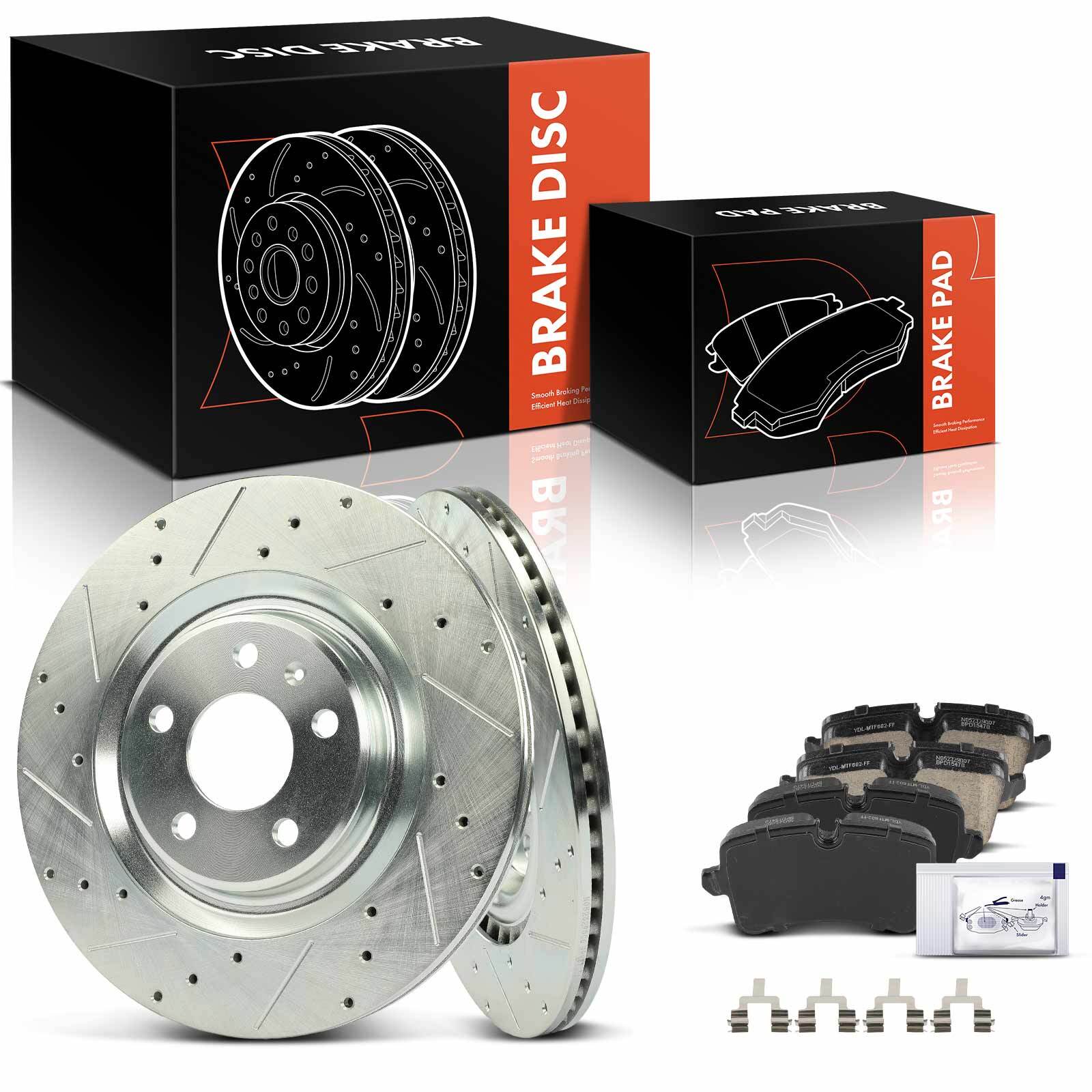 EBC Premium Front Rotors (347x30mm) | 09-11 Audi A6 Quattro 3.0 Supercharged main image 1