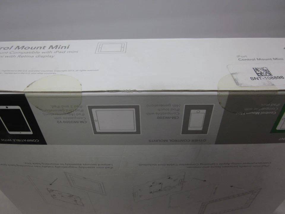 NEW iPort Control Mount Mini for iPad Mini 123 Wall Mount with Charger 70094 - Image 2 of 4