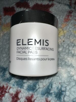 ELEMIS~Dynamic Resurfacing Facial Pads~60 Skin Smoothing Pads~Full Sz~New~Sealed