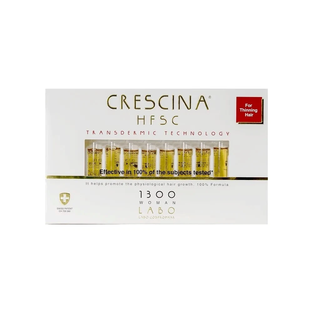 Crescina HFSC 1300 Hair Growth Treatment For Woman 20 Vials