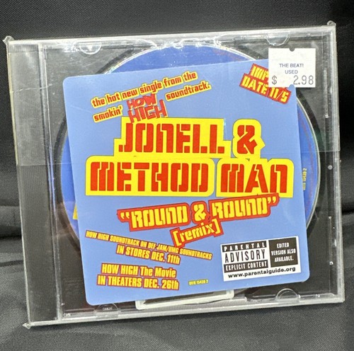 Jonell Method Man Round & Round Remix US Promo CD Single 4 Versions Rare 2001 - Bild 1 von 3