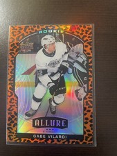 Gabe Vilardi RC 2020-21 Upper Deck Allure Hockey Leopard #75 Kings Rookie🏑