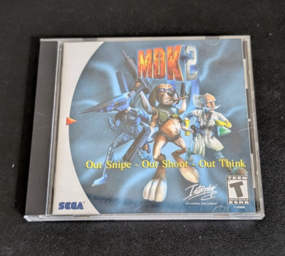 Sega Dreamcast MDK 2 complete CIB *tested*  DC