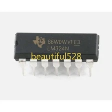 4Pcs LM324N LM324 324 Low Power Quad Op-Amp IC TOP