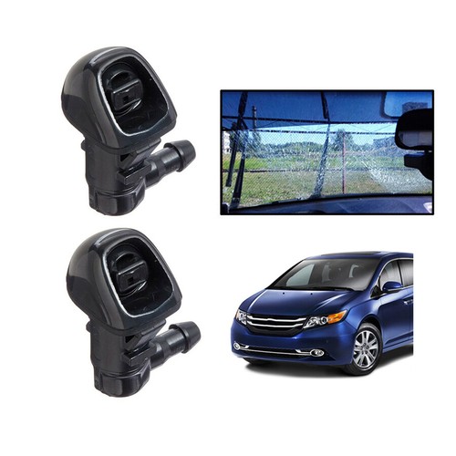 2pcs Front Windshield Washer Nozzle Jet 76810TK8A01 For Honda