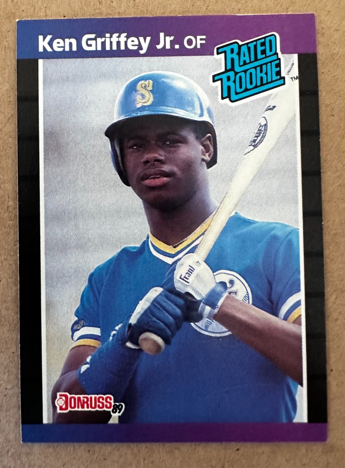 1989 Donruss Rated Rookie Ken Griffey Jr. #33 (RC)