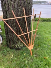 Western Red Cedar Trellis Plant Support Garden Decor 3 Pack