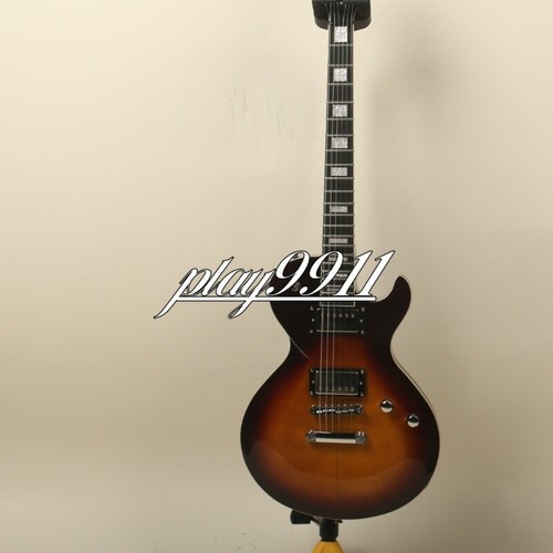 Standard LP Tobacco Sunburst Electric Guitar 2H Pickups Chrome Hardware