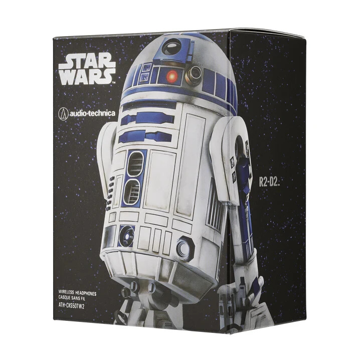 ジャンク品Audio-Technica ATH-CKS50TW2 R2-D2 Audio-Technica Limited Edition Star Wars Wireless Earbuds R2-D2