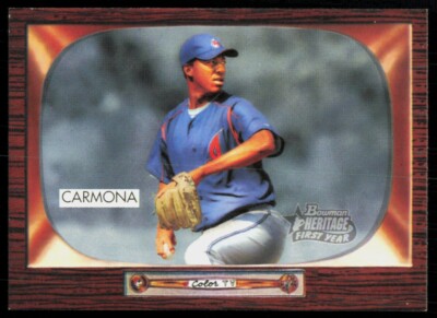 2004 Bowman Heritage First Year Fausto Carmona Rookie #298