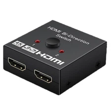 HDMI HD AB switcher 4K 60Hz One in and two out Two in and one out Two to one