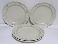 Pfaltzgraff  Heirloom  10" Dinner Plates  Set of 4  USA