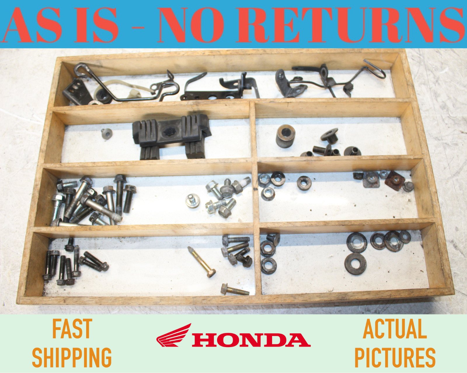 1991 - 1994 Honda CBR600 F2 MISC BOLT HARDWARE SCREW NUTS BRACKET OEM
