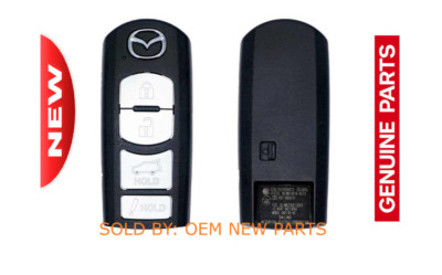 NEW OEM 2017 2018 2019 MAZDA CX-5 REMOTE SMART KEY FOB WAZSKE13D02 TKY2-67-5DY
