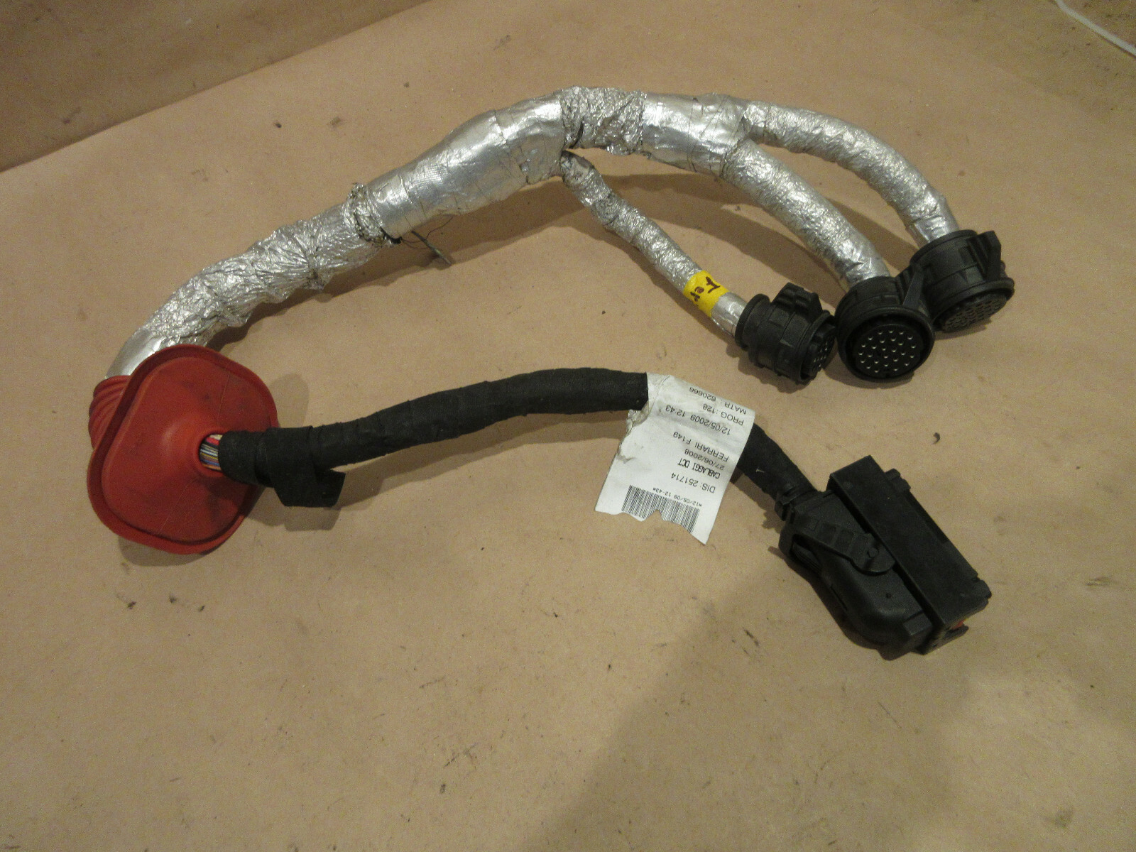 Ferrari California  - DCT Gearbox Harness / Cable P/N 251714