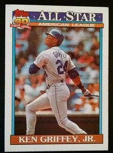ken griffey jr topps 40 all star