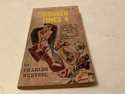 Murder Times 4 Charles Nuetzel Powell Paperback Noir Mystery 1969
