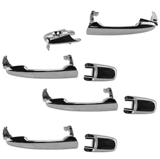 Front Rear Exterior Door Handle Set for Ford Edge 2008-2010 & Lincoln MKX