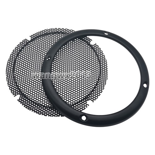 2pcs All-Metal 3" inch Audio Speaker Cover Decorative Circle Metal Mesh Grille - Picture 6 of 6