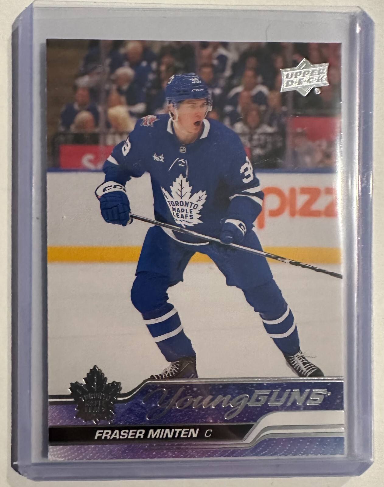 2023-24 Upper Deck Series 2 - Young Guns #482 Fraser Minten (RC)