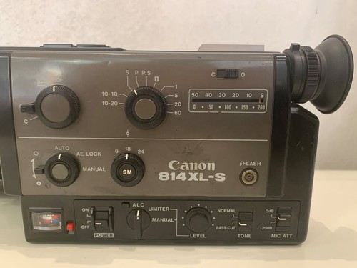 Cinepresa Canon 1014 XL-S super 8 movie vintage camera film Canon 814 XL-S - Foto 4 di 6