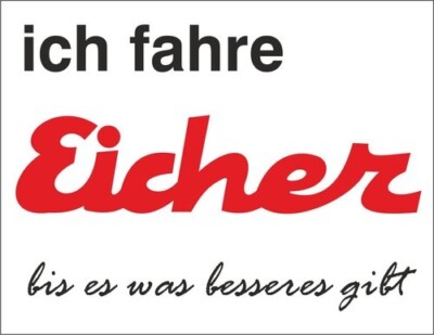 Aufkleber Eicher