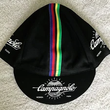 Campagnolo Cycling Cap - Bike Hat - White, Black, Yellow or All Three