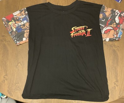 Street Fighter II Capcom Vintage Graphics T Shirt Size XL | eBay
