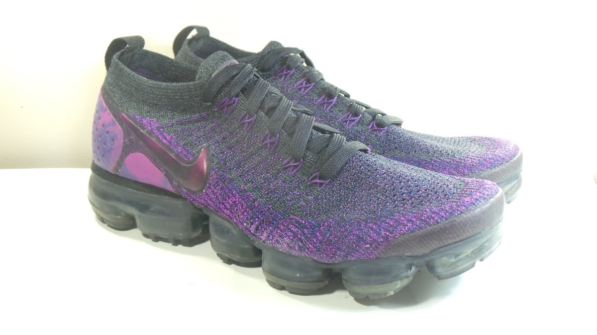 NIKE 2018 AIR VAPORMAX FLYKNIT 942842 013 NIGHT PURPLE MAX 90