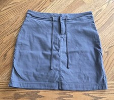 Columbia Skort Hiking Fishing Camping Outdoors Casual Nylon Women's Size 4 Gray