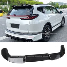 Fits 2017-2022 Honda CRV CR-V Carbon Fiber ABS Rear Roof Spoiler Wing Body Kits