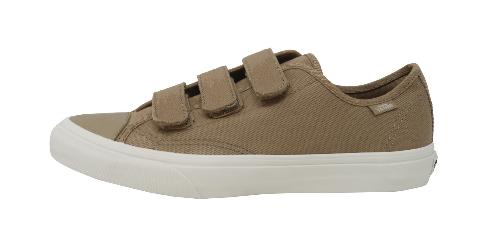 VANS Prison Issue Cornstalk Sand Beige Twill Adjustable Strap Sneakers for Men