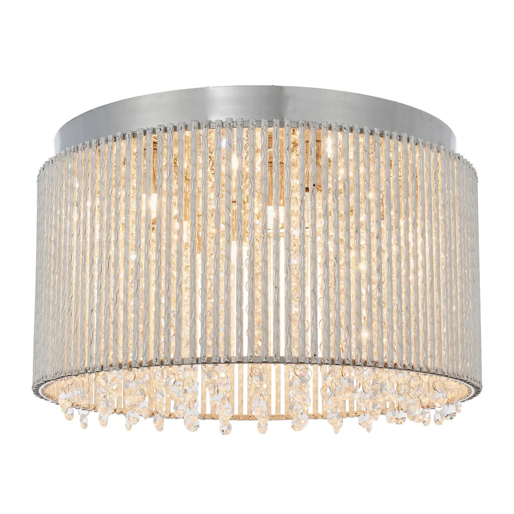 Ceiling Light Silver Galina 10 Polished Chrome Endon 81980