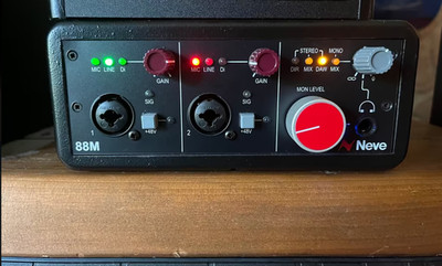 AMS Neve 88M Audiointerface 2x Preamps