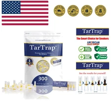 300-Pack  Cigarette Filters, Superior Tar & Chemical Removal, Fits Regular & ...