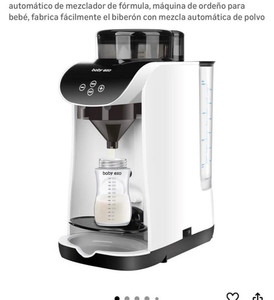 BabyEXO Automatic Formula Dispenser Mixer Electric Warmer, White/Black