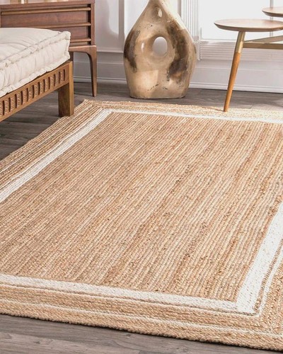 Jute Natural Fiber Area Rug