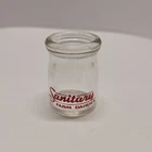 VTG Glass Milk or Creamer Sampler Bottle