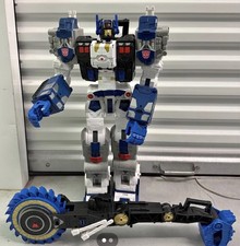 Hasbro Transformers legacy titans class metroplex complete read description 