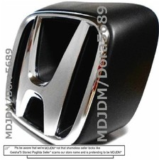 Genuine Honda 05-06 Acura Rsx Front Grill H Emblem Badge 75710-s6m-j01 Fs Genuine Honda 05-06 Acura Rsx Front Grill H Emblem Badge 75710-s6m-j01 Fs