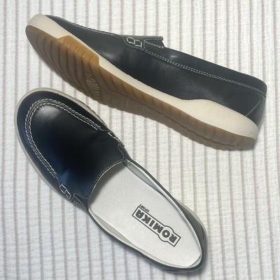 NEW Romika Corona-07 Slip On Leather Comfort Loafer Black Sz 37/6-6.5