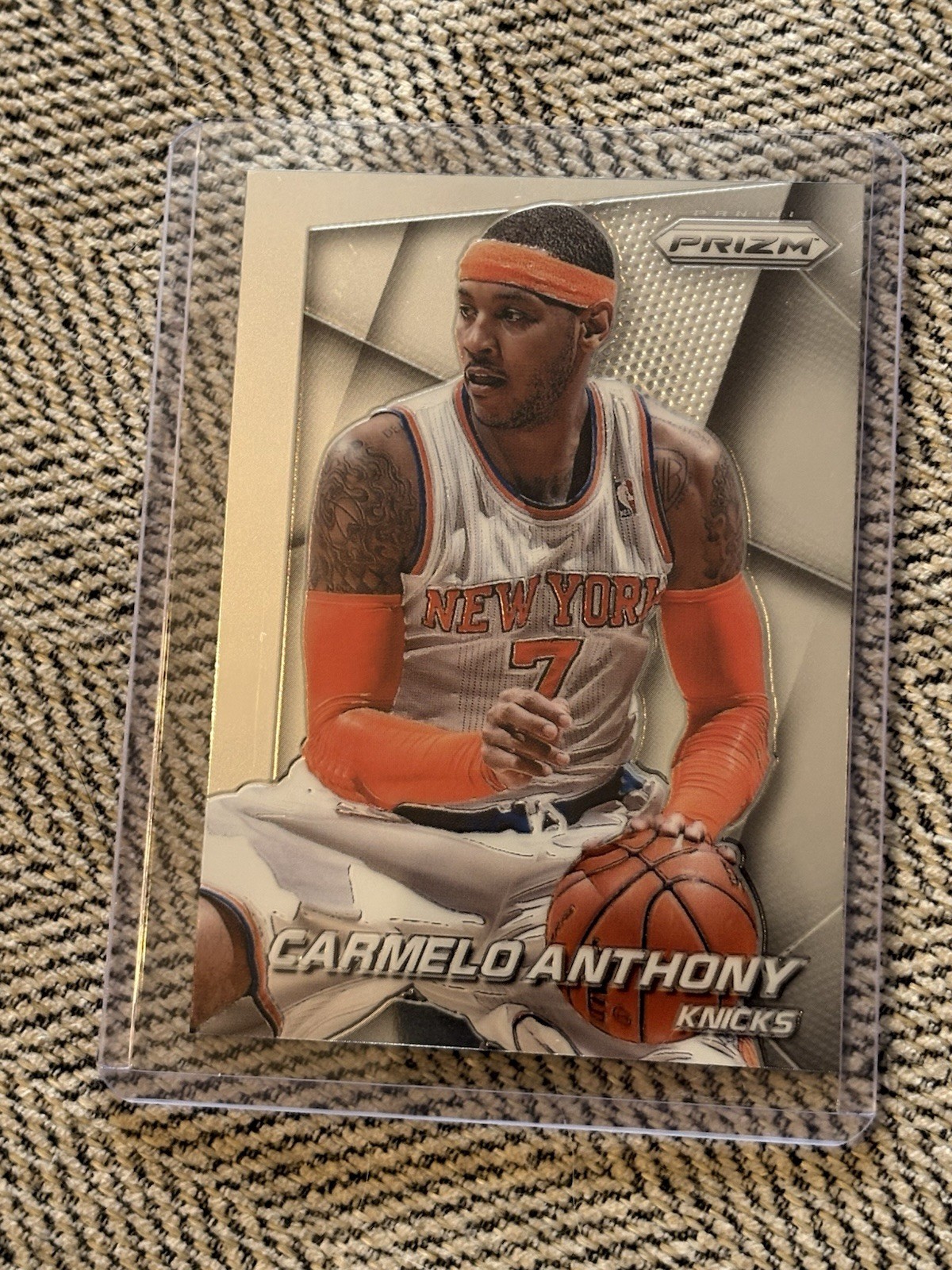 2014-15 Panini Prizm - Carmelo Anthony #89 Silver Prizm