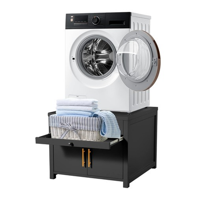 #ad Heavy Duty Shock Proof Washer Dryer Pedestal 700 LBS Capacity Pull Out Shelf $263.99